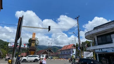 Traffic Light Simpang 4 Tugu Adipura Sungai Penuh