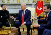 Donald Trump dan Presiden Ukraina Volodymyr Zelensky